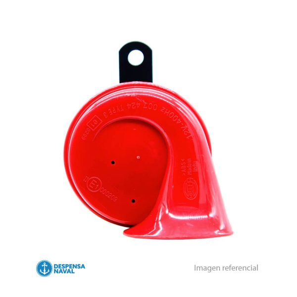 Bocina Caracol Rojo 12V