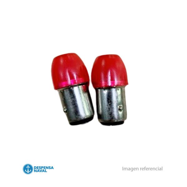 Ampolleta Led Roja 12V