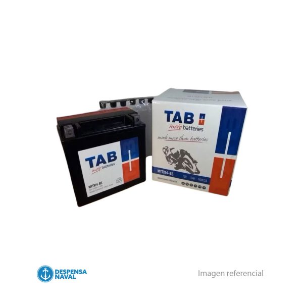 Bateria TAB Moto YTX14-BS 12AH 150x87x146 PI