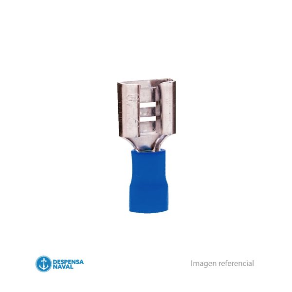 Terminal Hembra 250×032/6.35×0.8 Azul (FDV2-250)