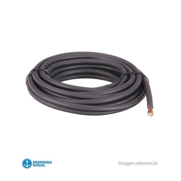 Cable Bateria Negro 1x70mm Goma