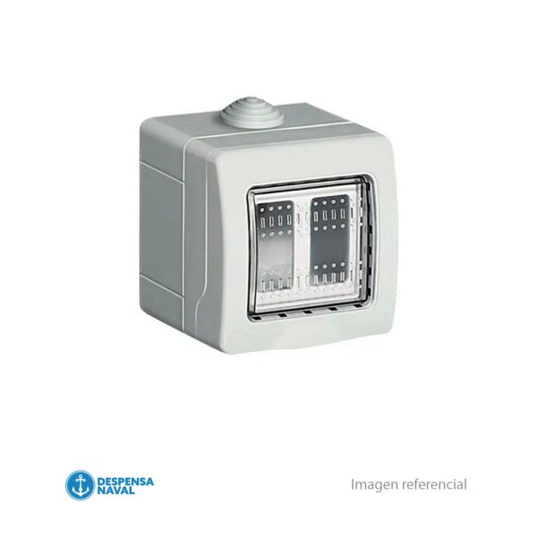 Caja Hidrobox 2 Modulos IP55