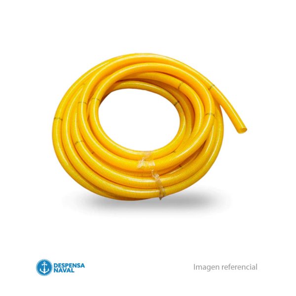 Manguera Corrugada Amarilla 63mm