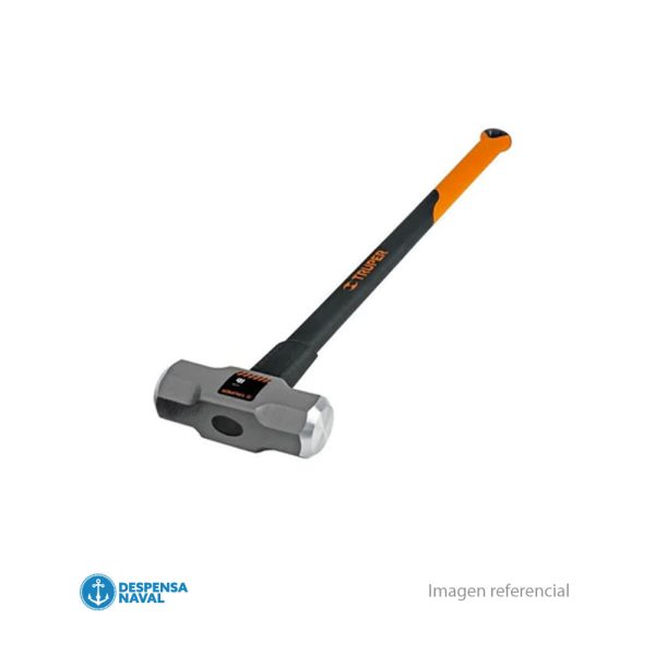 Combo Cctagonal 8 Libras Mango Fibra de Vidrio 12″