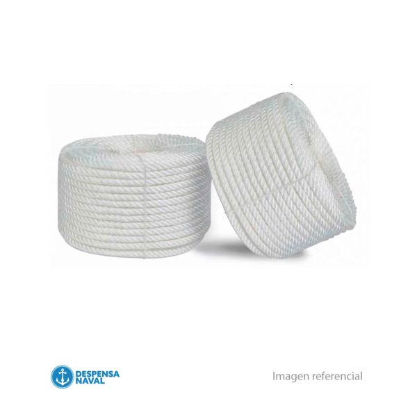 Rollo Cabo Nylon Natural 12mmx220mt