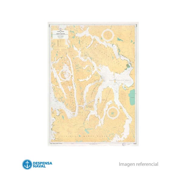 Mapa Canal Unión a Puerto Natales Nº10.600