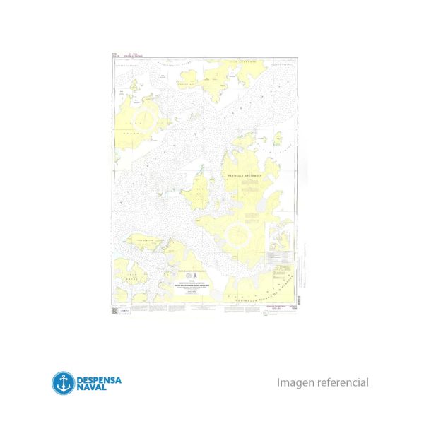 Mapa Bahía Markmann a Bahía Andvord Nº15340