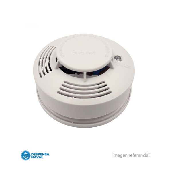 Detector de Humo con Alarma a Bateria 9V