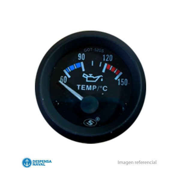 Marcador Temperatura 12V 52mm con Sensor