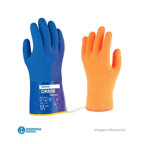 Guante PVC 30Cm Thermo Or658 T-L